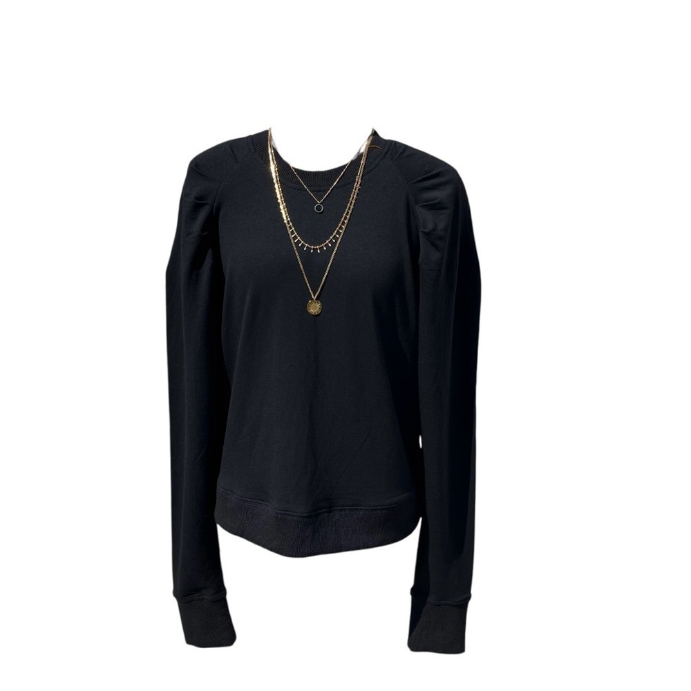 NWT Bishop + Young Puff Sleeve Sweater Size S